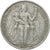 Coin, New Caledonia, 5 Francs, 1952, Paris, VF(30-35), Aluminum, KM:4