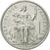 Coin, French Polynesia, 2 Francs, 1995, Paris, EF(40-45), Aluminum, KM:10