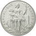 Coin, French Polynesia, 5 Francs, 1992, Paris, EF(40-45), Aluminum, KM:12