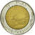 Moneda, Italia, 500 Lire, 1984, Rome, BC+, Bimetálico, KM:111
