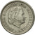 Munten, Nederland, Juliana, 10 Cents, 1962, ZF, Nickel, KM:182