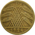 Coin, GERMANY, WEIMAR REPUBLIC, 5 Rentenpfennig, 1924, Munich, VF(30-35)