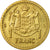 Moneda, Mónaco, Louis II, Franc, Undated (1943), Poissy, MBC, Aluminio, KM:120