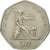 Moneda, Gran Bretaña, Elizabeth II, 50 New Pence, 1978, BC+, Cobre - níquel