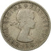 Moneta, Gran Bretagna, Elizabeth II, 6 Pence, 1954, MB+, Rame-nichel, KM:903