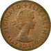 Coin, Great Britain, Elizabeth II, Penny, 1964, VF(20-25), Bronze, KM:897