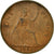 Coin, Great Britain, Elizabeth II, Penny, 1964, VF(20-25), Bronze, KM:897