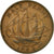 Coin, Great Britain, Elizabeth II, 1/2 Penny, 1963, VF(30-35), Bronze, KM:896