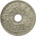 Münze, Tunesien, Muhammad al-Nasir Bey, 25 Centimes, 1920, Paris, S+