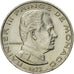 Monnaie, Monaco, Rainier III, 1/2 Franc, 1975, TTB, Nickel, Gadoury:149, KM:145