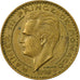 Monnaie, Monaco, Rainier III, 20 Francs, Vingt, 1950, TTB, Aluminum-Bronze