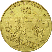 France, Medal, 50ème Anniversaire du Débarquement, Jour J, 1994, MS(60-62)