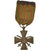 Francja, Croix de Guerre, Medal, 1914-1917, Dobra jakość, Bronze, 37