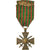Frankrijk, Croix de Guerre, Une palme, Medaille, 1914-1917, Good Quality