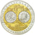 Alemania, medalla, L'Europe, 2002, SC+, Plata