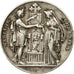 France, Medal, Religion, Mariage Chrétien, Pingret, AU(50-53), Silver