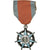 Francja, Ministère du Travail, Mérite social, Medal, Stan menniczy, Srebro, 40