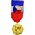 Francia, Médaille d'honneur du travail, medalla, 1964, Sin circulación