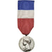 Francia, Médaille d'honneur du travail, medalla, 1986, Excellent Quality