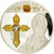 Vaticaan, Medaille, Croix Papale, Benoit XVI, 2015, FDC, Verzilverd koper