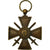 France, Croix de Guerre, Médaille, 1914-1916, Très bon état, Bronze, 37