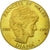 United Kingdom , Medal, La Princesse Diana, 1997, MS(60-62), Copper-Nickel Gilt