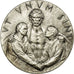 Vaticaan, Medaille, Jubilé de Rome, 1975, Manfrini, ZF+, Silvered bronze