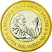 Vaticano, Medal, 1 E, Essai-Trial Benoit XVI, 2010, MS(65-70), Bimetálico