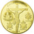 Vaticano, Medal, Le Pape Benoit XVI, 2005, MS(65-70), Cobre Dourado