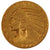 Stati Uniti, Indian Head, $5, Half Eagle, 1908, U.S. Mint, Philadelphia, BB+,...