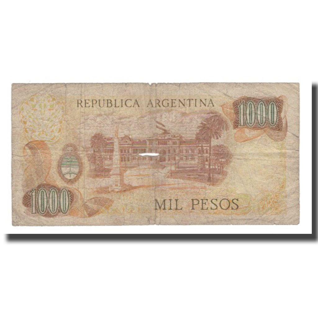 Argentina, 1000 Pesos Argentinos, ND (1984), Pick 317b, UNC