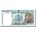 Biljet, West Afrikaanse Staten, 5000 Francs, undated (1992-2003), Undated