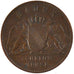 Coin, German States, BADEN, Friedrich I, Kreuzer, 1867, AU(55-58), Copper