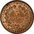 Münze, Frankreich, Cérès, 5 Centimes, 1897, Paris, VZ+, Bronze, KM:821.1