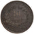 Coin, France, Cérès, 10 Centimes, 1870, Paris, AU(55-58), Bronze, KM:815.1