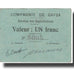 Banknote, Tunisia, GAFSA, 1 Franc, valeur faciale, 1916, 1916-02-10, AU(50-53)