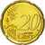 Belgia, 20 Euro Cent, 2012, MS(65-70), Mosiądz, KM:278