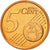 Italien, 5 Euro Cent, 2002, STGL, Copper Plated Steel, KM:212