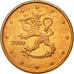 Finland, 5 Euro Cent, 2000, FDC, Copper Plated Steel, KM:100