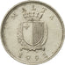 Moneta, Malta, 10 Cents, 1991, BB, Rame-nichel, KM:96