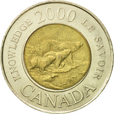 Coin, Canada, Elizabeth II, 2 Dollars, 2000, Royal Canadian Mint, Ottawa