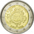 Finnland, 2 Euro, euro coinage 10 th anniversary, 2012, VZ+, Bi-Metallic, KM:178