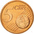 San Marino, 5 Euro Cent, 2008, MS(63), Copper Plated Steel, KM:442