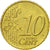 Netherlands, 10 Euro Cent, 2000, EF(40-45), Brass, KM:237