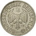 Coin, GERMANY - FEDERAL REPUBLIC, Mark, 1969, VF(20-25), Copper-nickel, KM:110