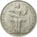 Coin, French Polynesia, 5 Francs, 1990, Paris, EF(40-45), Aluminum, KM:12