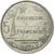 Coin, French Polynesia, 5 Francs, 1990, Paris, EF(40-45), Aluminum, KM:12