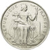 Coin, French Polynesia, 5 Francs, 1991, Paris, AU(55-58), Aluminum, KM:12