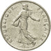 Monnaie, France, Semeuse, 1/2 Franc, 1991, TTB, Nickel, Gadoury:429, KM:931.2