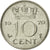 Munten, Nederland, Juliana, 10 Cents, 1970, PR, Nickel, KM:182